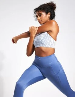 Nike Go High Waisted Leggings - Diffused Blue/Black -The Sports Edit Store Nike Swoosh Phoenix Sports Bra dv9994 423 Blue 0027