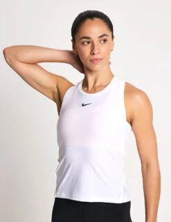 Nike Victory Dri-FIT Tennis Tank Top - White/Black