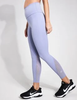 Nike One 7/8 Leggings - Indigo Haze/White