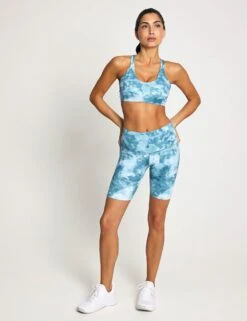 Nike Zenvy Light Support Printed Sports Bra - Smokey Blue/White 13 Nike Zenvy Light Support Printed Sports Bra - Smokey Blue/White -The Sports Edit Store Nike Zenvy Light Support Printed Sports Bra HF5423 006S Smokey Blue White 0027