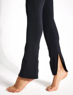 Nike One High Waisted Split-Hem Leggings - Black -The Sports Edit Store Nike nike one hw split hem leggings black fn4148 010 0005