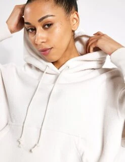 Nike Sportswear Phoenix Plush Oversized Fleece Hoodie - Light Orewood Brown/Sail -The Sports Edit Store Nike nike sportswear phoenix plush oversized fleece hoodie brown sail fn3625 104 0024