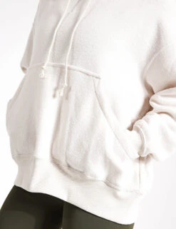 Nike Sportswear Phoenix Plush Oversized Fleece Hoodie - Light Orewood Brown/Sail -The Sports Edit Store Nike nike sportswear phoenix plush oversized fleece hoodie brown sail fn3625 104 0027