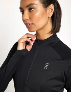 On Running Climate Shirt - Black | Technical Long-Sleeve Running Top -The Sports Edit Store ON Running Climate Shirt 1WE10780553BLS Black 0023