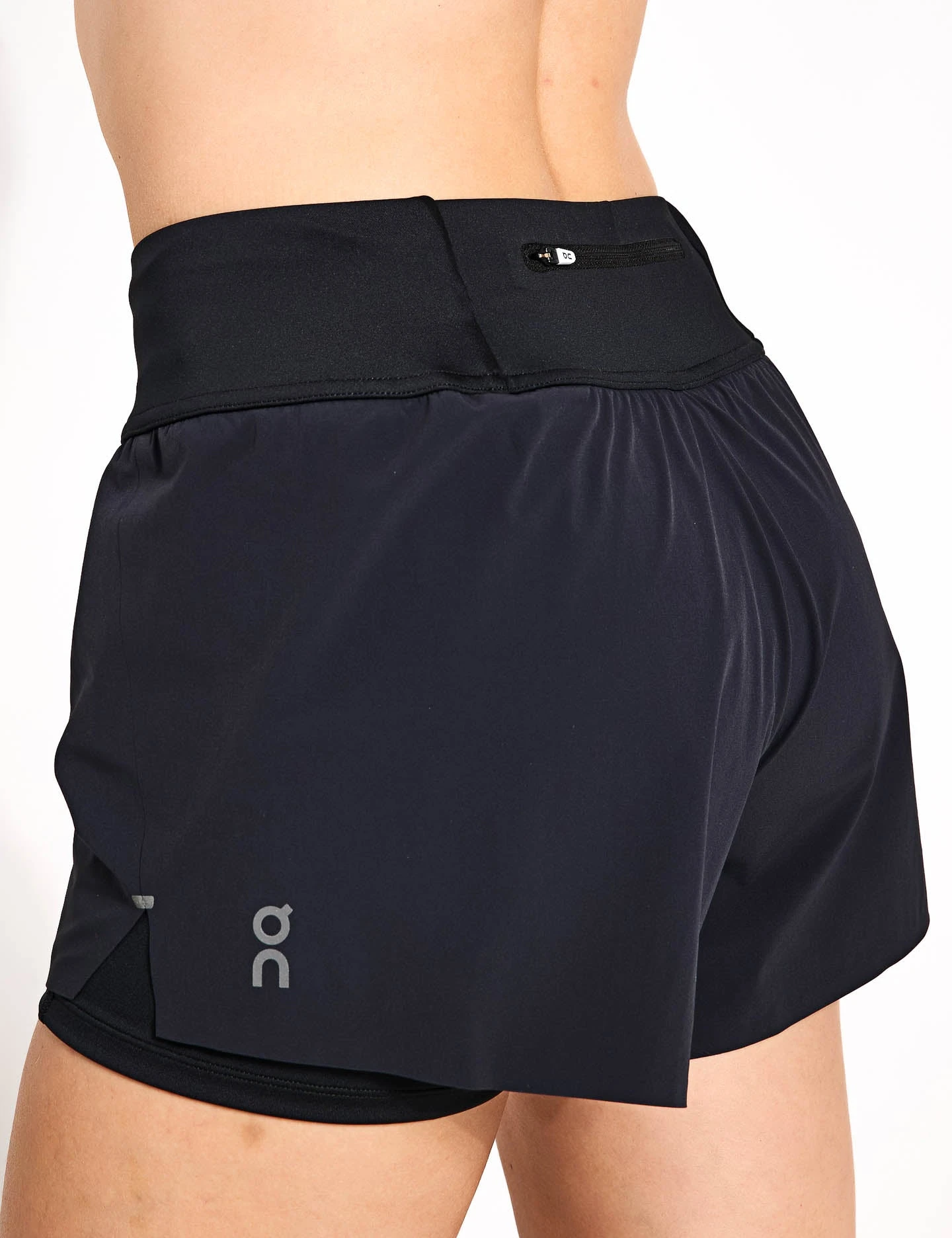 On Running Running Shorts - Black 4 On Running Running Shorts - Black - Image 2