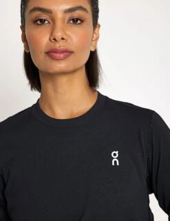 On Running Train Long-T Crop - Black -The Sports Edit Store ON Running Train Long T Crop 1WF12520553S Black 0023