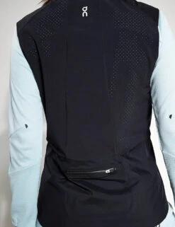 On Running Weather Vest - Black -The Sports Edit Store ON Running Weather Vest 210 00242 Black 0020