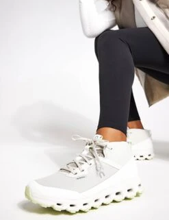 On Running Cloudroam Waterproof Shoes - Ice/Limelight 14 On Running Cloudroam Waterproof Shoes - Ice/Limelight -The Sports Edit Store ON Womens Cloudroam Boots Ice Limelite 0006