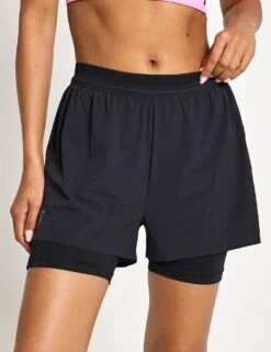 On Running 3" Performance 2-in-1 Shorts - Black 10 On Running 3" Performance 2-in-1 Shorts - Black -The Sports Edit Store On Running 3 Performance 2 in 1 Shorts 1WF10120553S Black 0005
