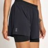 On Running 3" Performance 2-in-1 Shorts - Black -The Sports Edit Store On Running 3 Performance 2 in 1 Shorts 1WF10120553S Black 0007