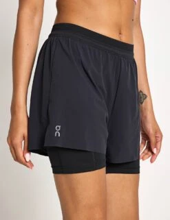 On Running 3" Performance 2-in-1 Shorts - Black