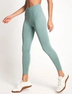 Puma Move High Waisted 7/8 Tights - Green Moon -The Sports Edit Store PUMA Move HW 7 8 Tight 52669230 0007