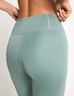 Puma Move High Waisted 7/8 Tights - Green Moon -The Sports Edit Store PUMA Move HW 7 8 Tight 52669230 0021
