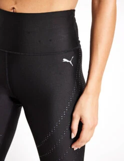 Puma Run Ultraform Running Tights - Black -The Sports Edit Store PUMA RUN ULTRAFORM AOP TIGHT 52497001 Puma Black 0004