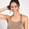 Puma 4Keeps Studio Ultrabare Strappy Training Bra - Totally Taupe -The Sports Edit Store Puma 4KEEPS ULTRABARE STRAPPY BRA TOTALLY TAUPE 52486696 TOTALLY TAUPE TOTALLY TAUPE 0005