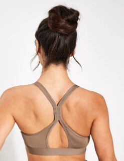 Puma 4Keeps Studio Ultrabare Strappy Training Bra - Totally Taupe -The Sports Edit Store Puma 4KEEPS ULTRABARE STRAPPY BRA TOTALLY TAUPE 52486696 TOTALLY TAUPE TOTALLY TAUPE 0013