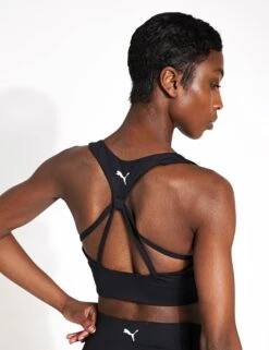 Puma 4Keeps Evolve Training Longline Bra - Black