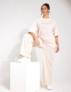 Puma CLASSICS+ Oversized Tee - Rosebay -The Sports Edit Store Puma CLASSICS Oversized TeeRosebay 62427164RSB Rose bay 0004