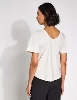 Puma Move Cloudspun Loose Fit Tee - Alpine Snow -The Sports Edit Store Puma Move Cloudspun Loose Fit Tee 52669687 S Alpine Snow 0019