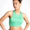 Reebok ID Train Vector Bralette - Sport Green -The Sports Edit Store REEBOK id train vector bralette sport green 100076219 0035