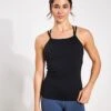 Reebok Active Collective Chill+ Dreamblend Tank Top - Black 2 Reebok Active Collective Chill+ Dreamblend Tank Top - Black -The Sports Edit Store Reebok Active Collective Chill Dreamblend Tank Top 100075378BLACK Black 0003