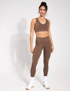 Reebok Active Collective Dreamblend 7/8 Leggings - Utility Brown -The Sports Edit Store Reebok Active Collective Dreamblend 7 8 Leggings 100076328UTIBRO Utility Brown 0001