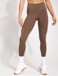 Reebok Active Collective Dreamblend 7/8 Leggings - Utility Brown -The Sports Edit Store Reebok Active Collective Dreamblend 7 8 Leggings 100076328UTIBRO Utility Brown 0002