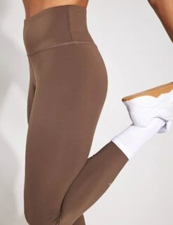 Reebok Active Collective Dreamblend 7/8 Leggings - Utility Brown -The Sports Edit Store Reebok Active Collective Dreamblend 7 8 Leggings 100076328UTIBRO Utility Brown 0004