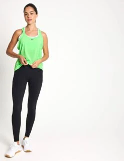 Reebok Chill Athletic Tank Top - Solar Lime -The Sports Edit Store Reebok Chill Athletic Tank 100214682 0017