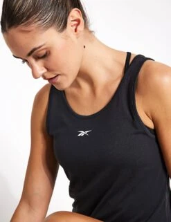 Reebok ID Train Supremium Tank Top - Night Black -The Sports Edit Store Reebok ID TRAIN SUPREMIUM TANK 100075422 NGHBLK 0015