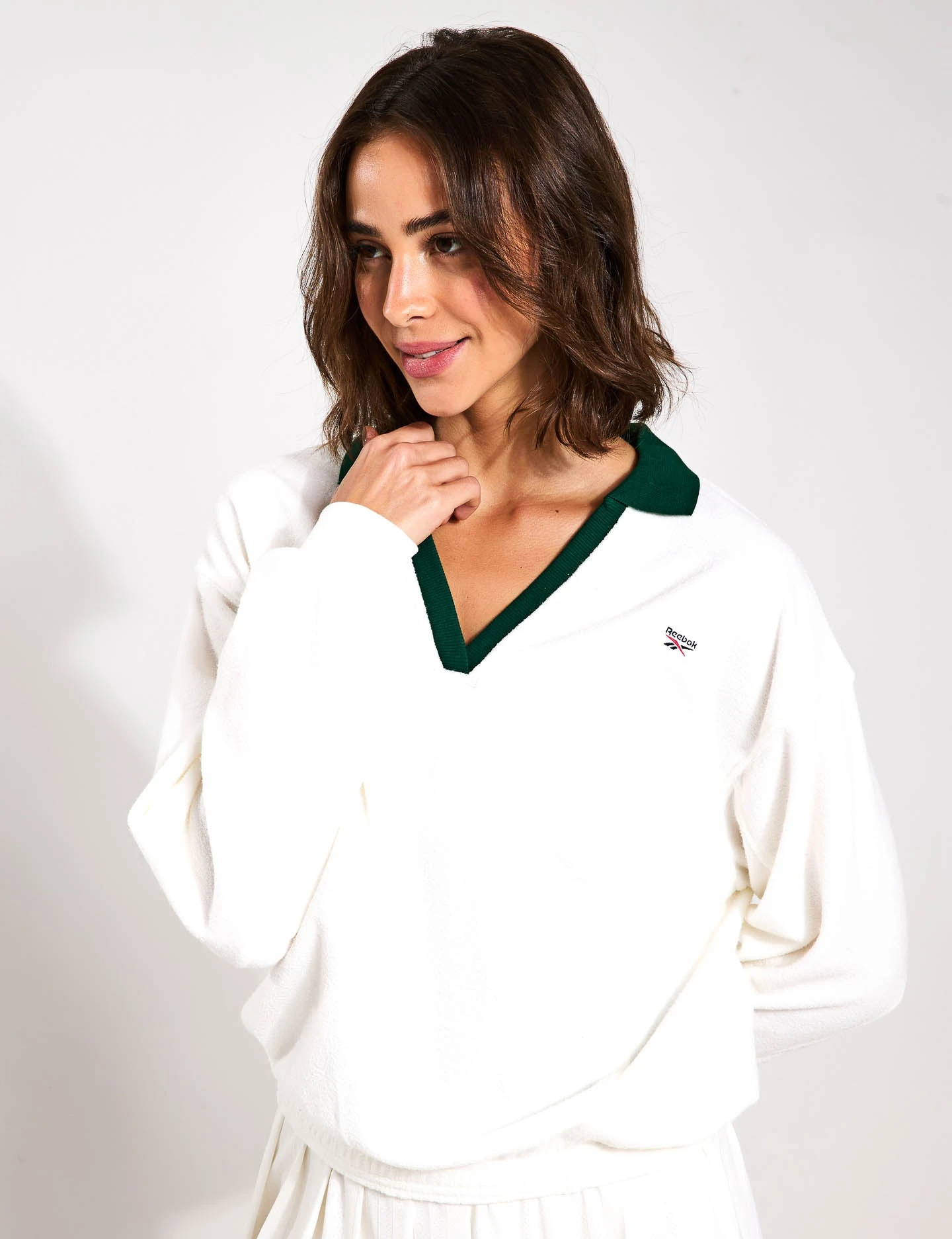 Reebok Classics Retro Court Coverup - Chalk 3 Reebok Classics Retro Court Coverup - Chalk