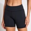 Reebok Lux Booty Shorts - Black -The Sports Edit Store Reebok Lux Booty Shorts Black 100028185BLACKS Black 0001