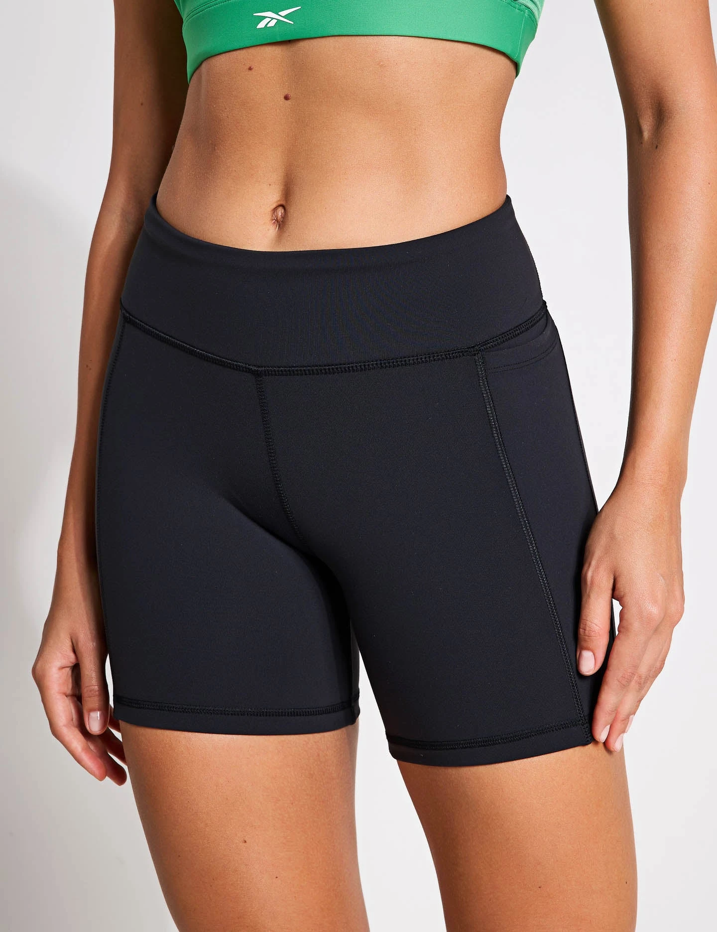 Reebok Lux Booty Shorts - Black 3 Reebok Lux Booty Shorts - Black