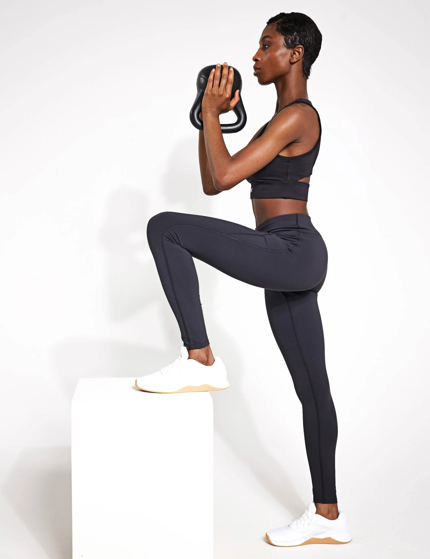 Reebok Lux Leggings - Black 6 Reebok Lux Leggings - Black - Image 4