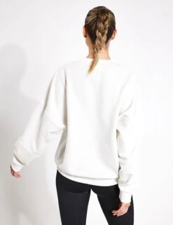 Reebok Lux Oversized Crew - Chalk -The Sports Edit Store Reebok Lux Oversized Crew Chalk 100076140 Chalk 0031