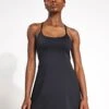 Reebok Lux Strappy Dress - Black 1 Reebok Lux Strappy Dress - Black -The Sports Edit Store Reebok Lux Strappy Dress 100035421 BLACK Black 0014