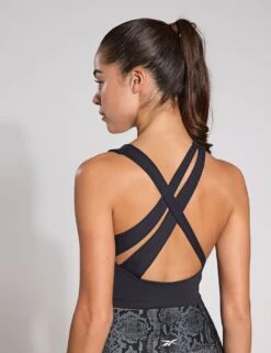 Reebok Lux Tank Top - Black -The Sports Edit Store Reebok Lux Tank Top Black 100221291 S 0033