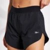 Reebok Running 2-in-1 Short - Night Black -The Sports Edit Store Reebok Running Short NGHBLK 0006