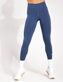 Reebok Active Collective Dreamblend 7/8 Leggings - East Coast Blue
