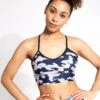 Reebok ID Train Camo Bra - Vector Navy -The Sports Edit Store Reebok id train camo bra vector navy 100076282VECNAVS 0006
