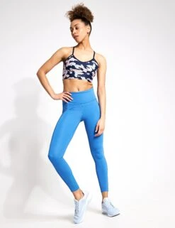 Reebok ID Train Camo Bra - Vector Navy -The Sports Edit Store Reebok id train camo bra vector navy 100076282VECNAVS 0011