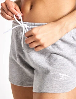 Reebok Identity French Terry Shorts - Medium Grey Heather 9 Reebok Identity French Terry Shorts - Medium Grey Heather -The Sports Edit Store Reebok identity french terry shorts medium grey heather 100012566MGREYHS 0016