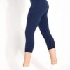 Sweaty Betty Power Cropped Gym Leggings - Navy Blue -The Sports Edit Store Sweaty Betty Power Cropped Gym Leggings Navy Blue SB4564PNA S 0002