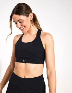 Sweaty Betty Power Medium Support Sports Bra - Black -The Sports Edit Store Sweaty Betty Power Medium Support Sports Bra Black SB8993 BLA S 0059