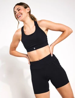 Sweaty Betty Power Medium Support Sports Bra - Black -The Sports Edit Store Sweaty Betty Power Medium Support Sports Bra Black SB8993 BLA S 0060