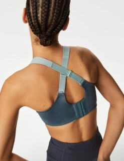 Ultimate Support Serious Sports Bra A-G - Dark Airforce -The Sports Edit Store T33 6382Goodmove 5