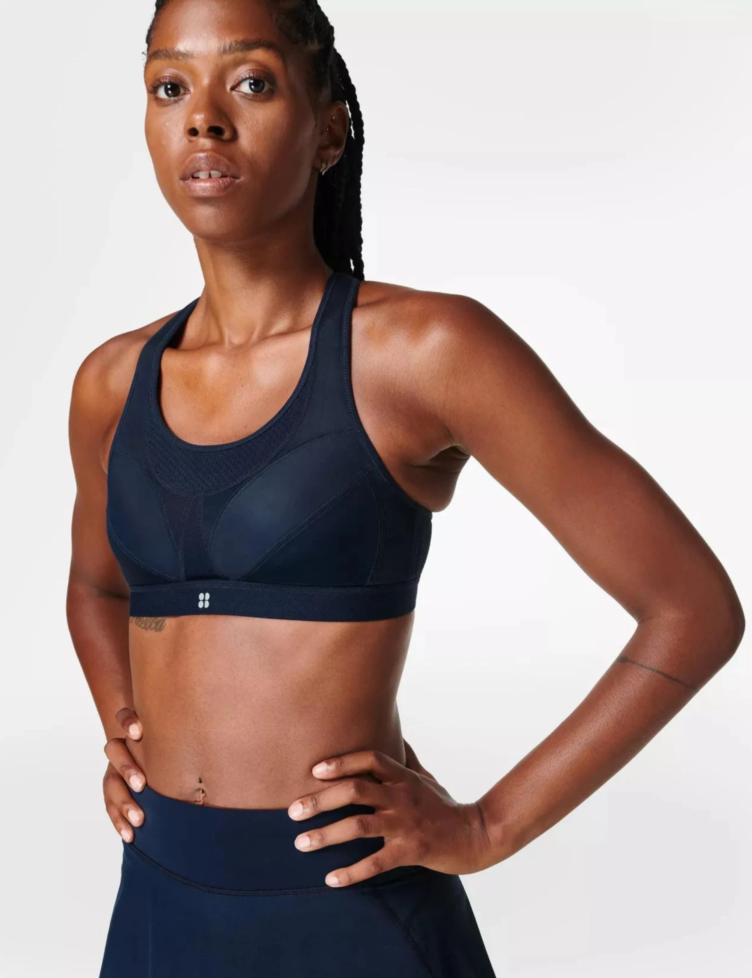 Sweaty Betty Ultra Running Bra - Navy Blue 3 Sweaty Betty Ultra Running Bra - Navy Blue