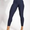 Vuori Clean Elevation Legging - Midnight Heather -The Sports Edit Store VUORI CLEAN ELEVATION 7 8 LEGGING VW444 HMD MIDNIGHT HEATHER 0002