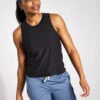 Vuori Energy Top - Black -The Sports Edit Store VUORI ENERGY TOP VW123 BLK BLACK 0007
