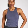 Vuori Mudra Plyo Tank - Azure Heather
